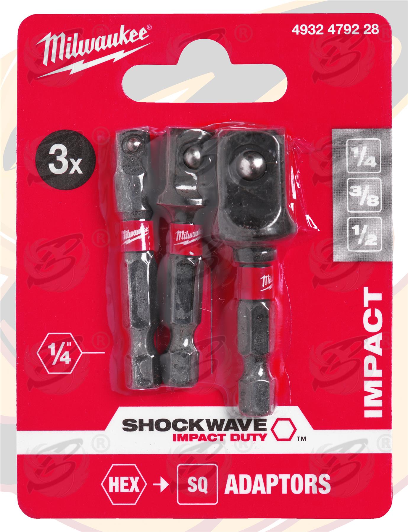 Milwaukee 3 Piece Impact Drill Ada Pointers ( 4932479228 )