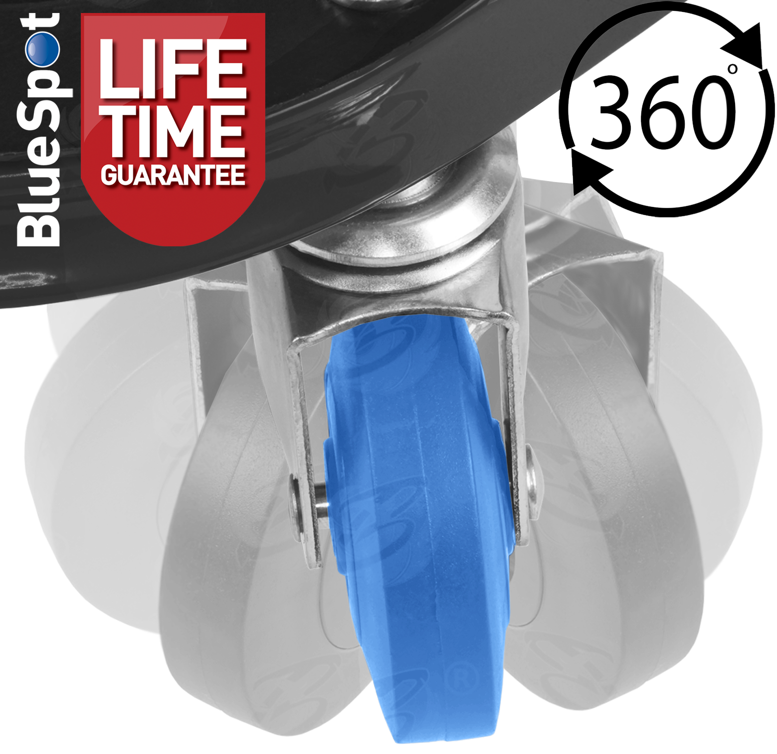 BlueSpot Mechanics Roller Stool ( 07990 )