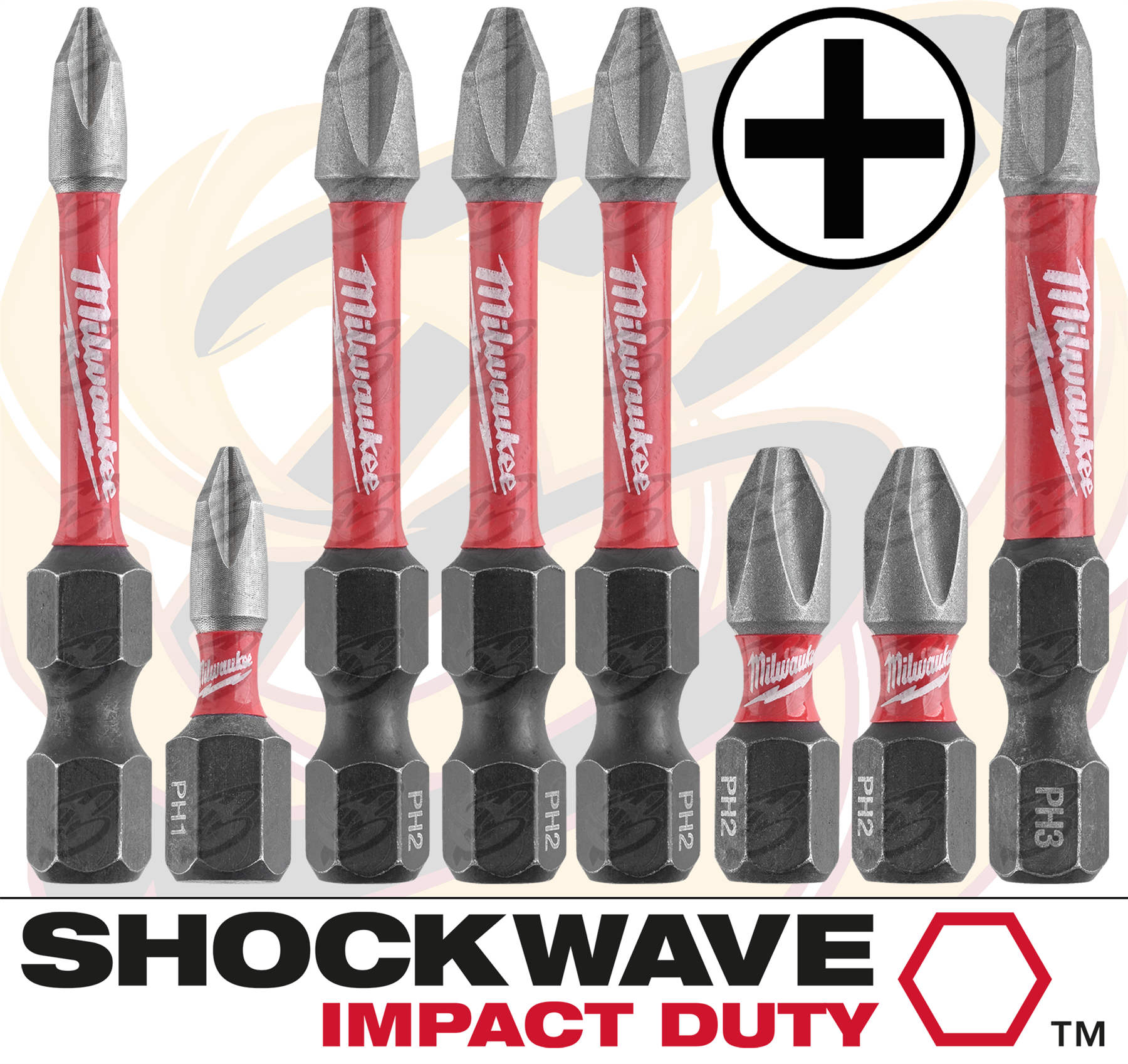 Milwaukee 38 Piece Impact Drill / Driver Bit Set ( Shockwave Impact Duty ) ( 4932492009 )