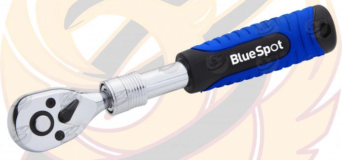 BLUESPOT 3/8" DRIVE 72 TOOTH EXTENDABLE RATCHET
