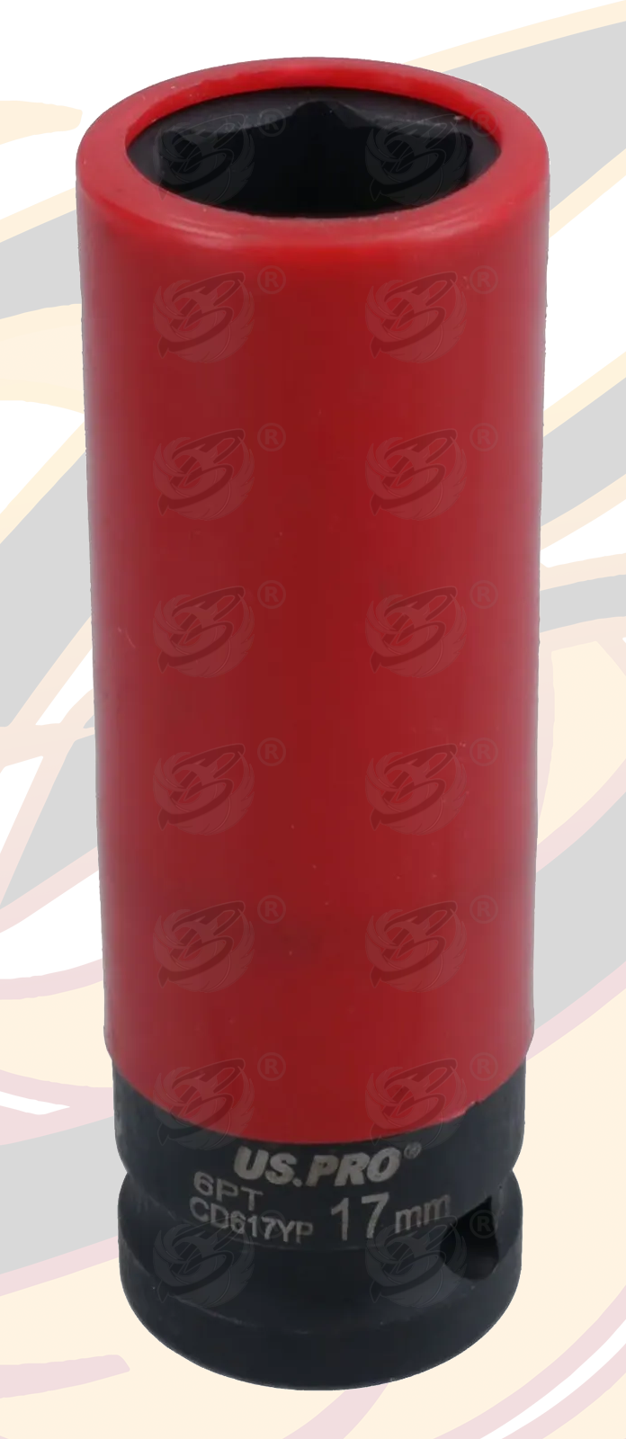 US Pro 17mm 1/2" Drive 6 Point Deep Impact Alloy Wheel Nut Socket ( 3758 )