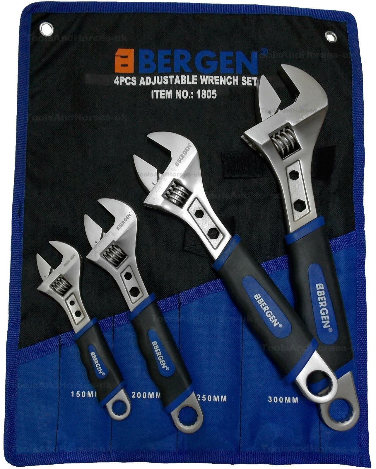 US PRO 4PCS ADJUSTABLE WRENCH SET