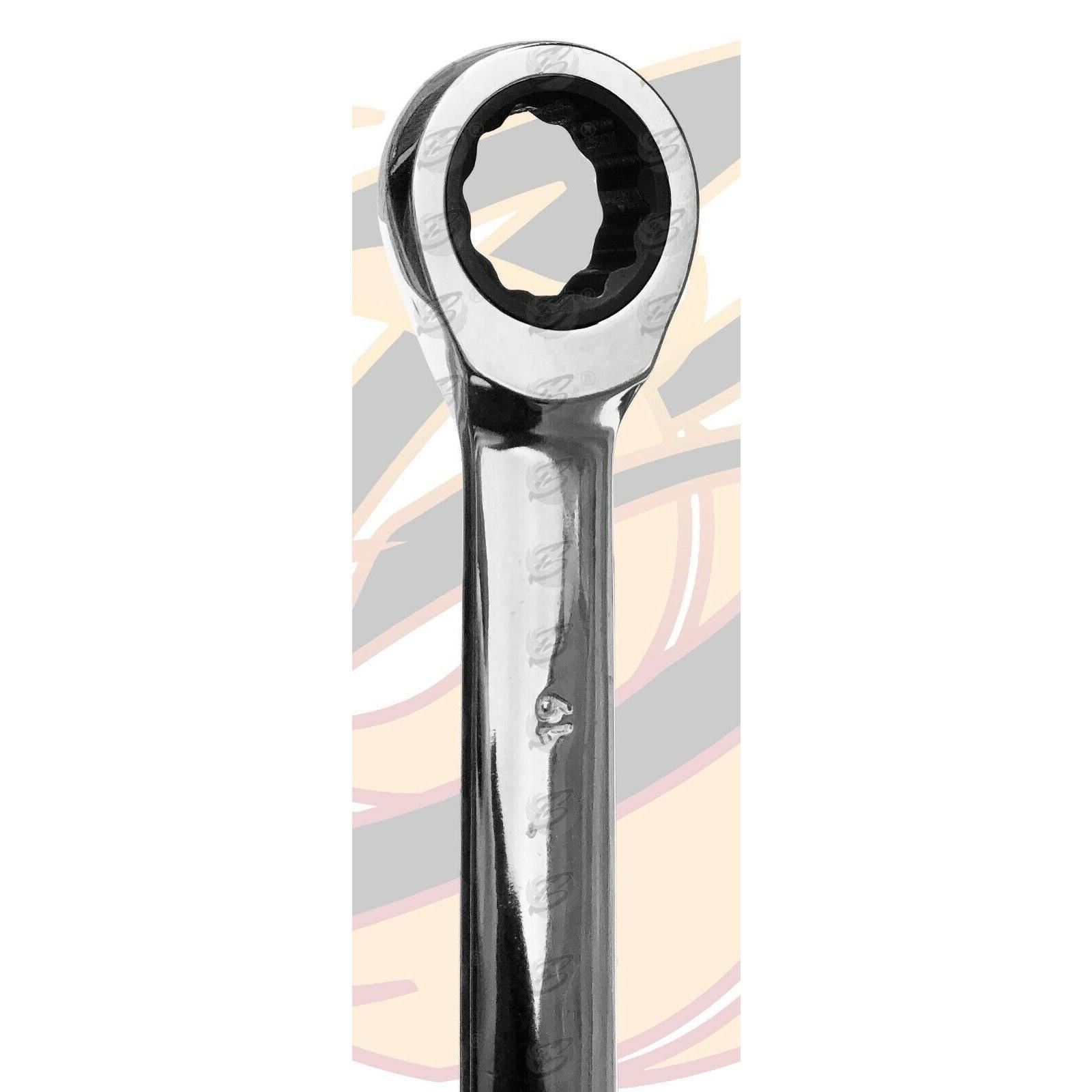 BlueSpot 12 Piece Combination Ratchet Spanner Set 8mm - 19mm 04303