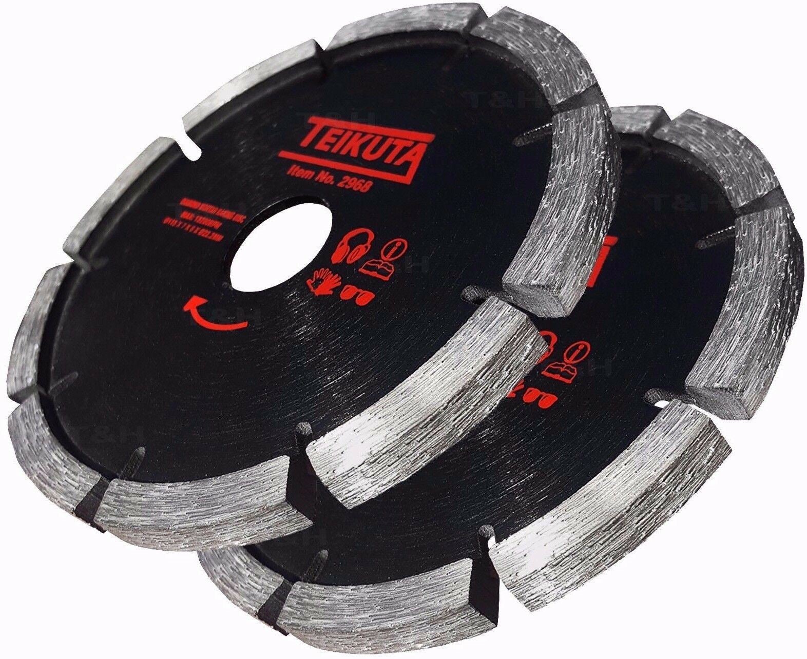 TEIKUTA 4.5" ( 115MM ) DIAMOND MORTAR RAKING DISC ( X 2 )