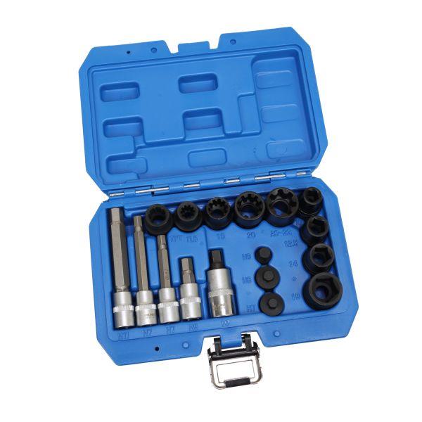 Us Pro 17pc Brake Caliper Socket Set 6230