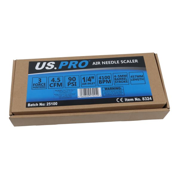 US Pro Air Needle Scaler 8324