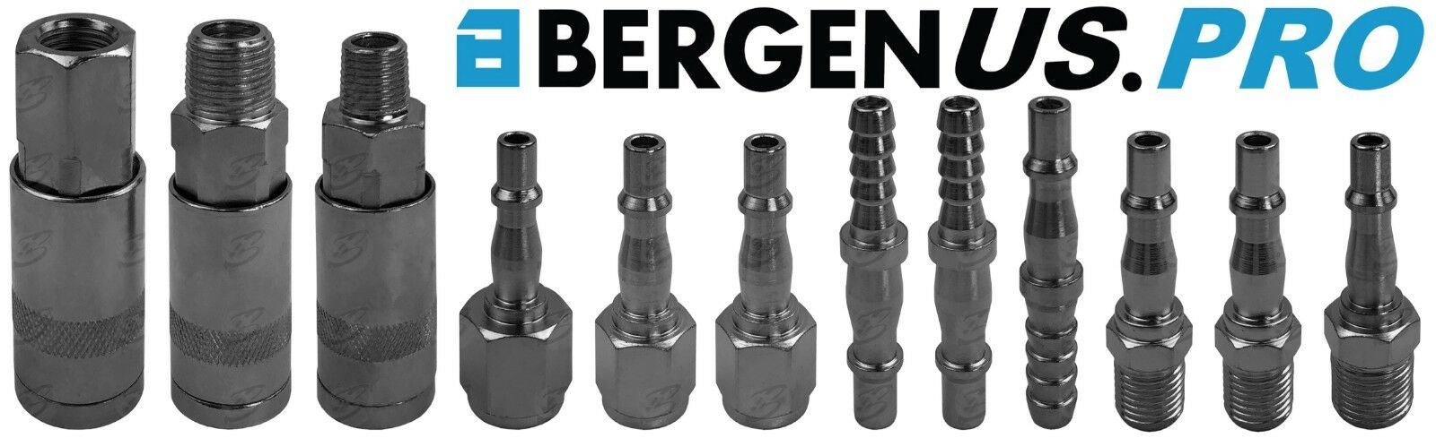 US PRO 12PCS AIR LINE FITTINGS