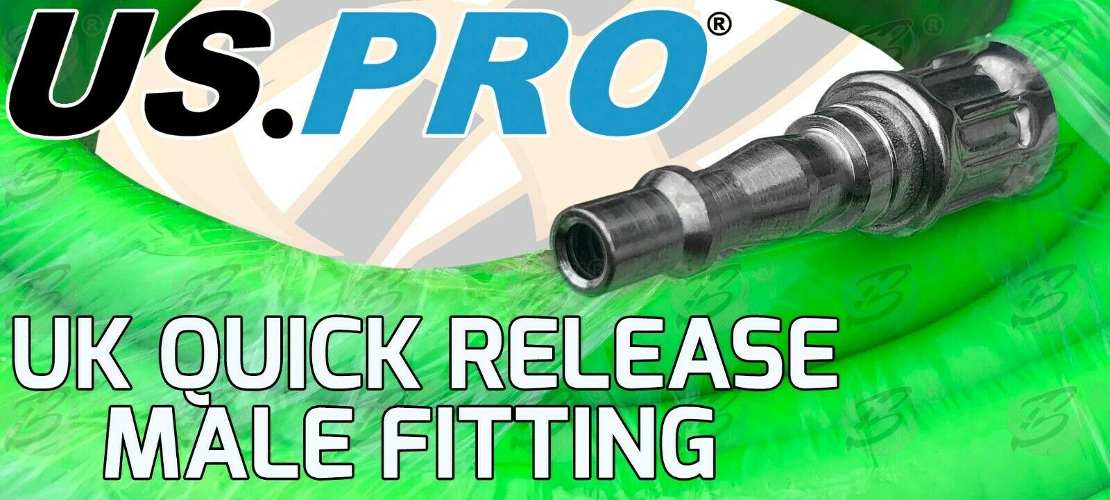 US PRO 20M ( 65FT ) 1/4" BSPT AIR LINE HOSE