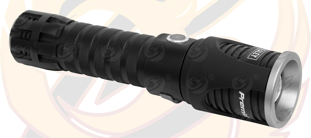 SEALEY RECHARGEABLE LI - ION SMD LED TORCH 5W 225LM - 750LM