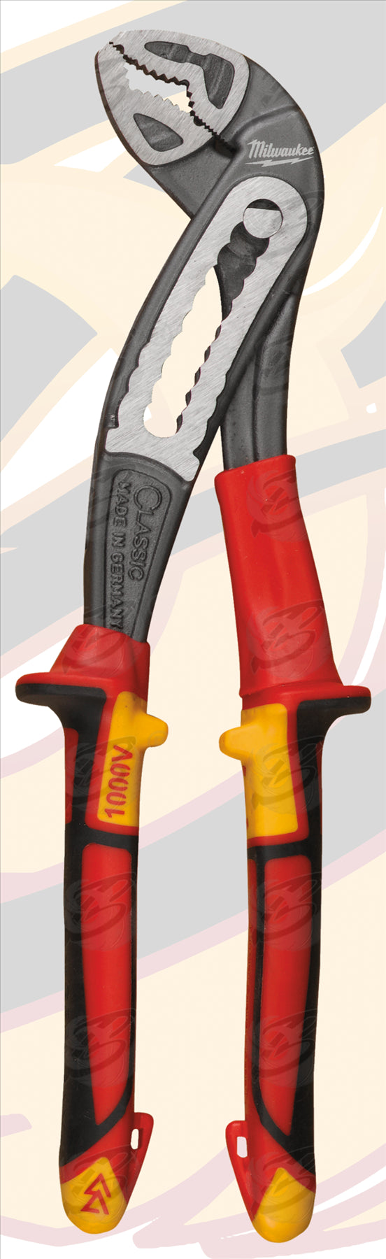 MILWAUKEE 1000V VDE WATER PUMP PLIERS 240MM