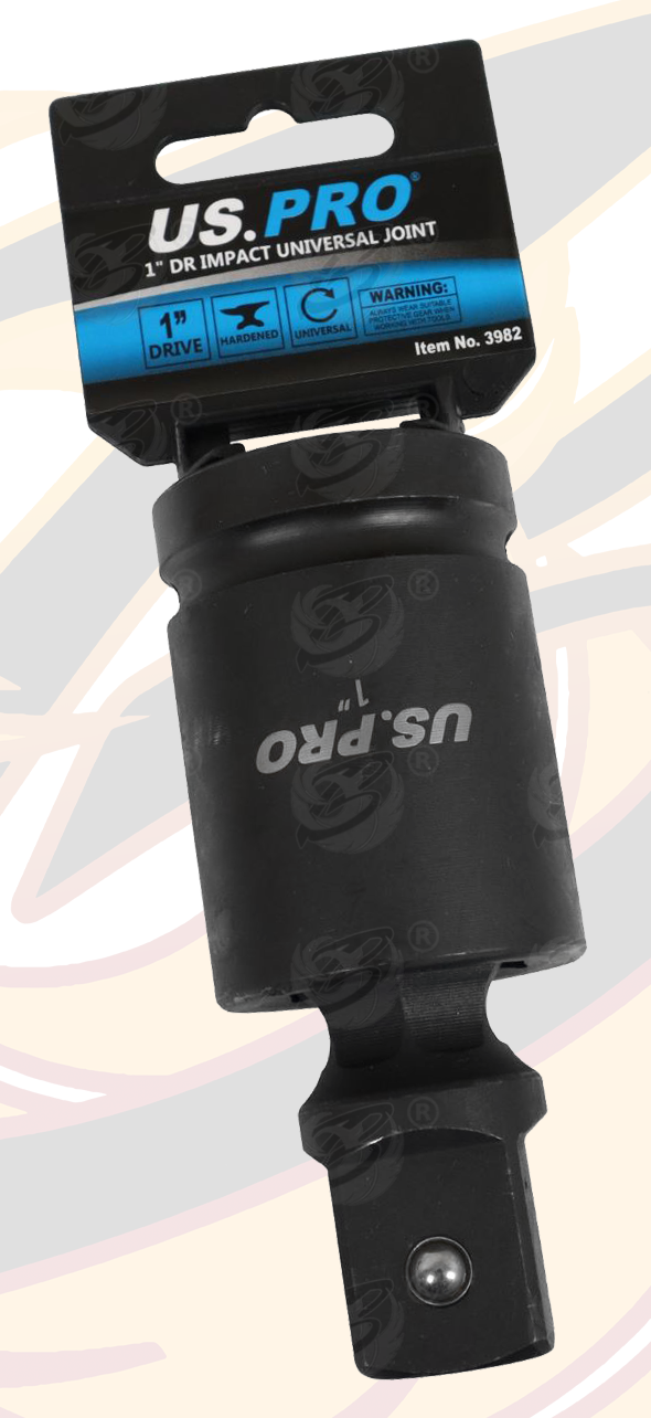 US Pro 1" Drive Impact Universal Joint Swivel Adaptors 3982