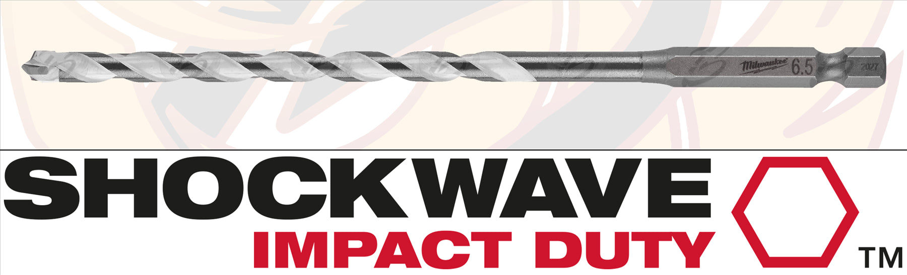 MILWAUKEE 6.5mm x 150mm MULTI MATERIAL DRILL BIT