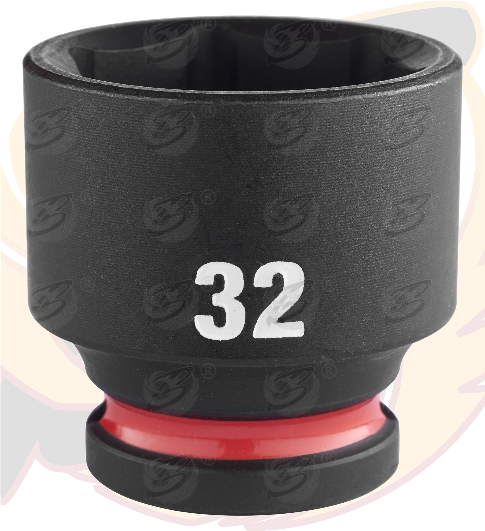 Milwaukee 32mm 1/2" Drive 6 Point Shallow Impact Socket ( 4932480325 )