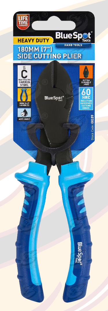 BLUESPOT HEAVY DUTY PLIER SET ( COMBI - CUTTERS - LONG NOSE )