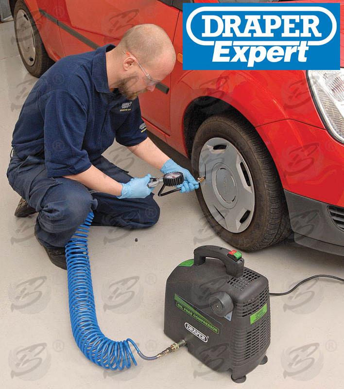DRAPER OIL FREE AIR COMPRESSPOR ( INFLATOR ) 230V 1.5HP