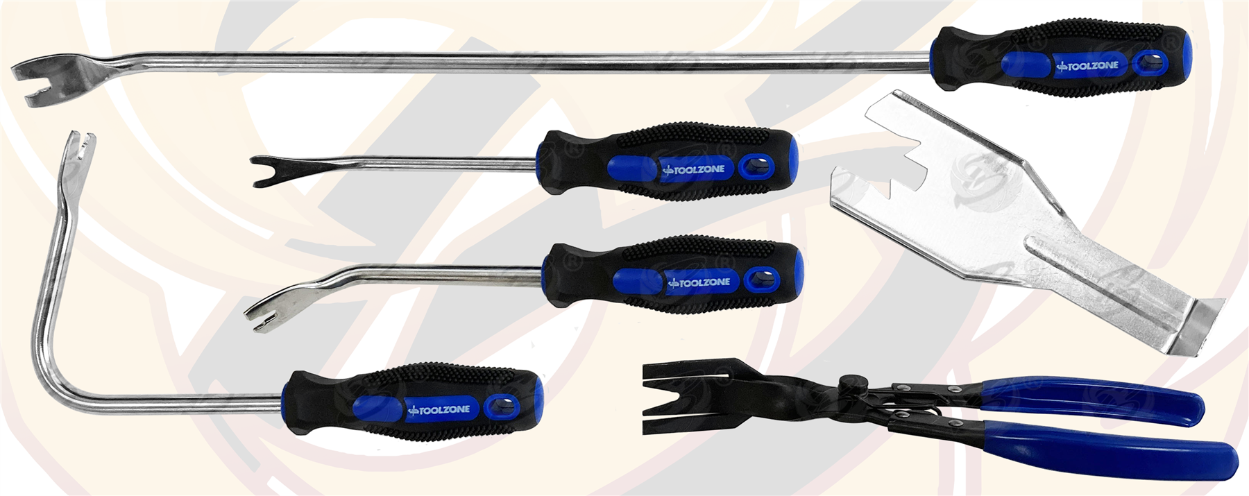 Toolzone 6 Piece Door Panel & Trim Remover ( AU380 )