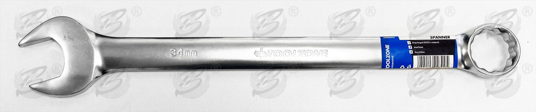 TOOLZONE 34MM JUMBO COMBINATION SPANNER ( SINGLE )