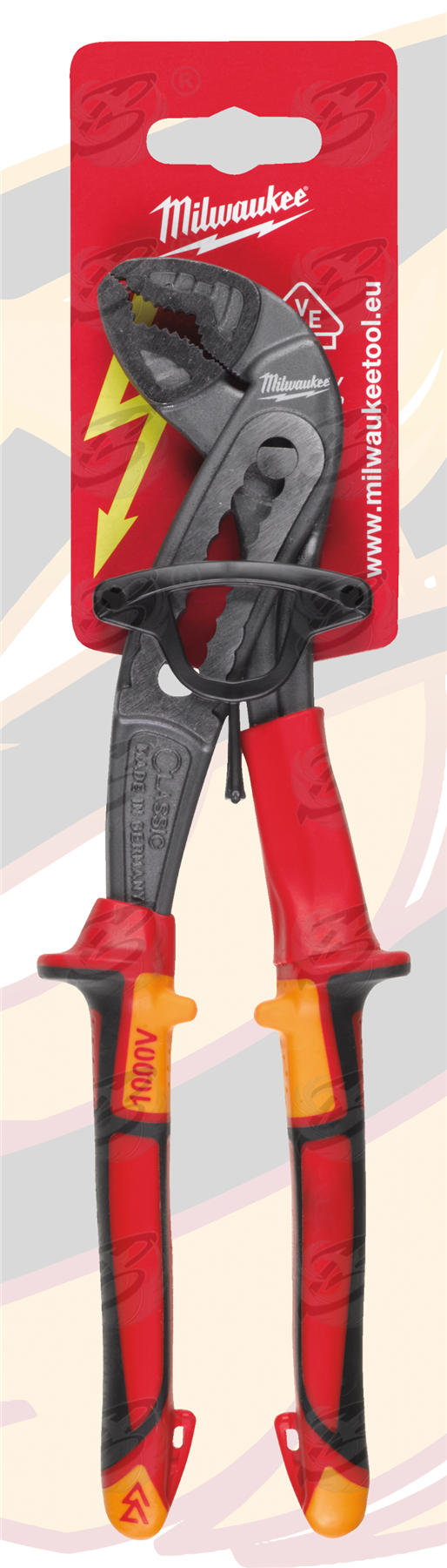 Milwaukee 1000V VDE Water Pump Pliers 240mm ( 4932464574 )