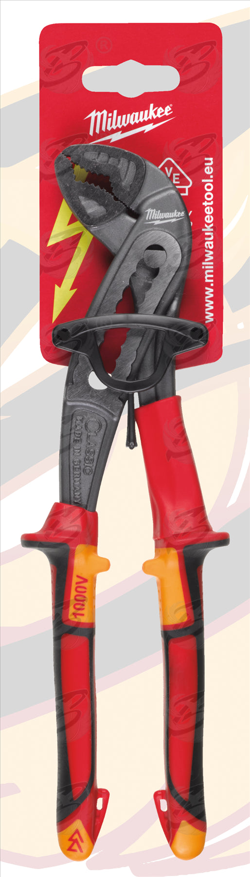 MILWAUKEE 1000V VDE WATER PUMP PLIERS 240MM