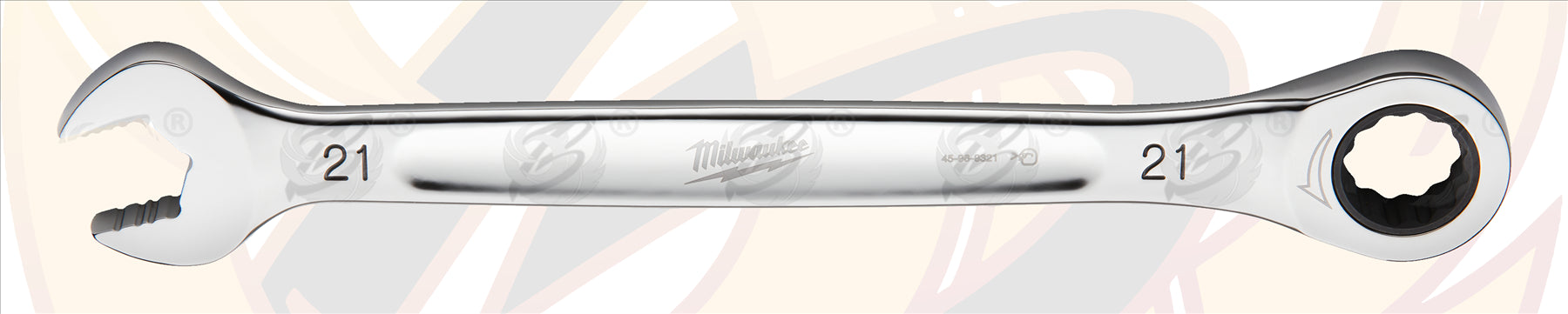 MILWAUKEE 21MM 144 TEETH MAXBITE RATCHET SPANNER