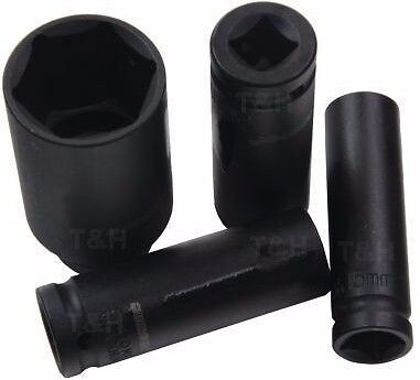 US Pro 13 Piece 1/2" Drive 6 Point Deep Impact Sockets 13mm - 32mm 1397