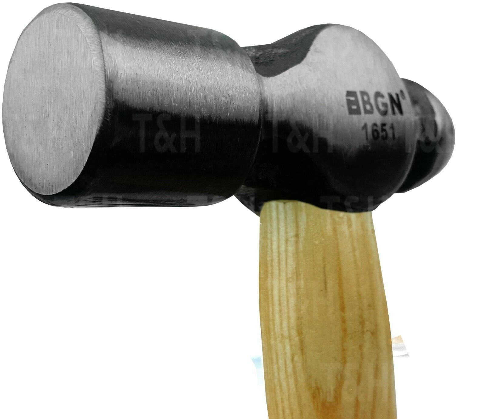 US PRO 3PCS BALL PEIN BEECH HAMMERS 8OZ - 16OZ - 32OZ
