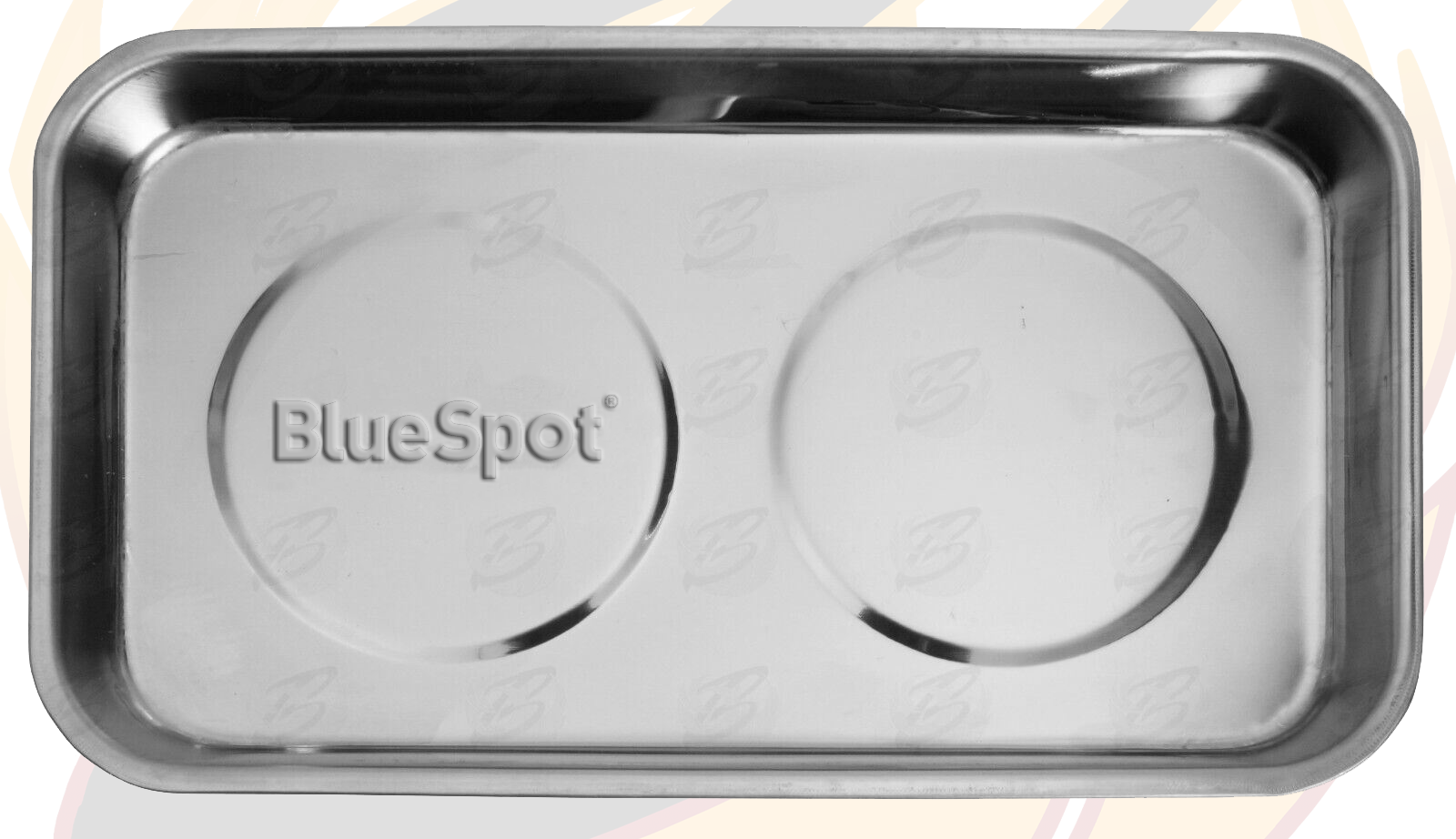 BlueSpot 9" Stainless Steel Double Magnetic Parts Tray ( 07651 )