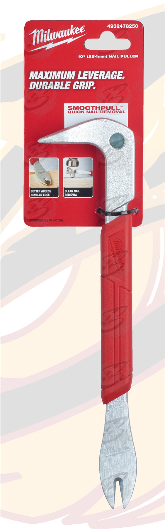 MILWAUKEE 10" NAIL PULLER ( PRY BAR )