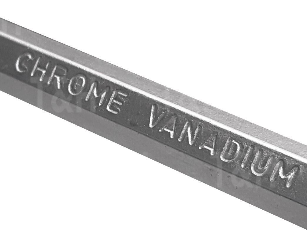 US PRO 8PCS MAGNETIC GO THROUGH SCREWDRIVER SET ( SLOTTED - PHILLIPS )