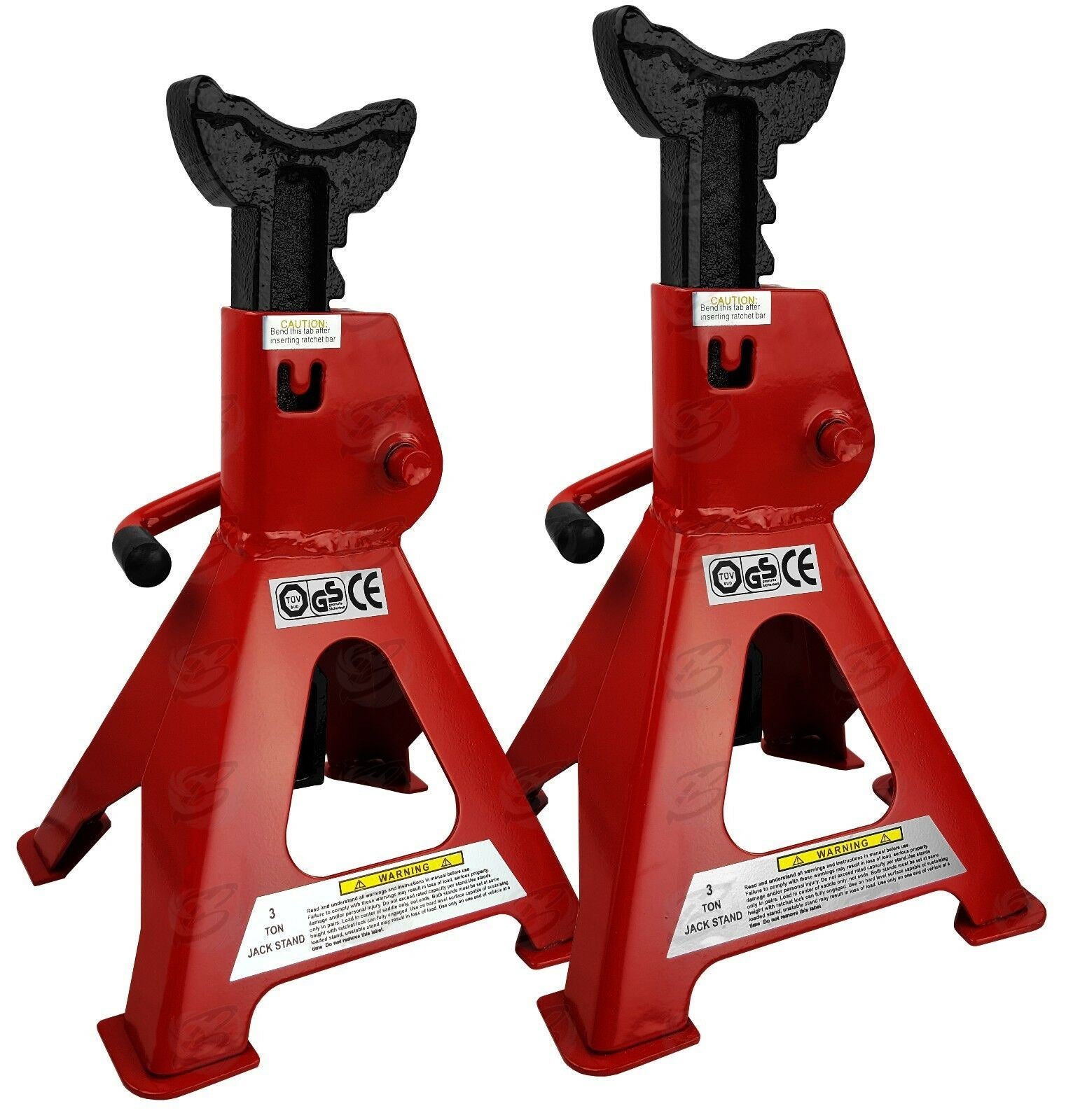 TOOLZONE 3 TON AXLE STANDS
