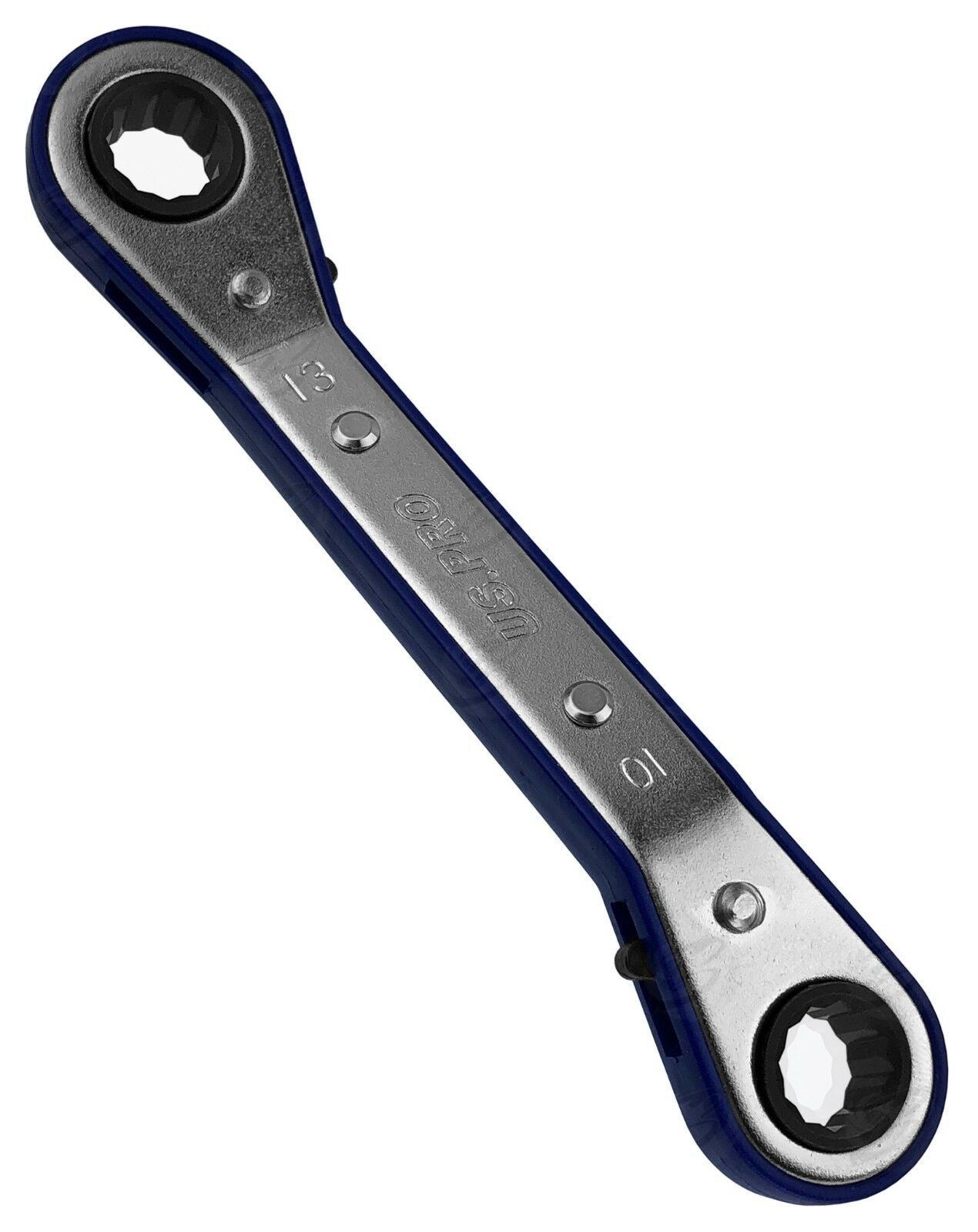 US PRO 10MM x 13MM OFFSET RATCHET SPANNERS