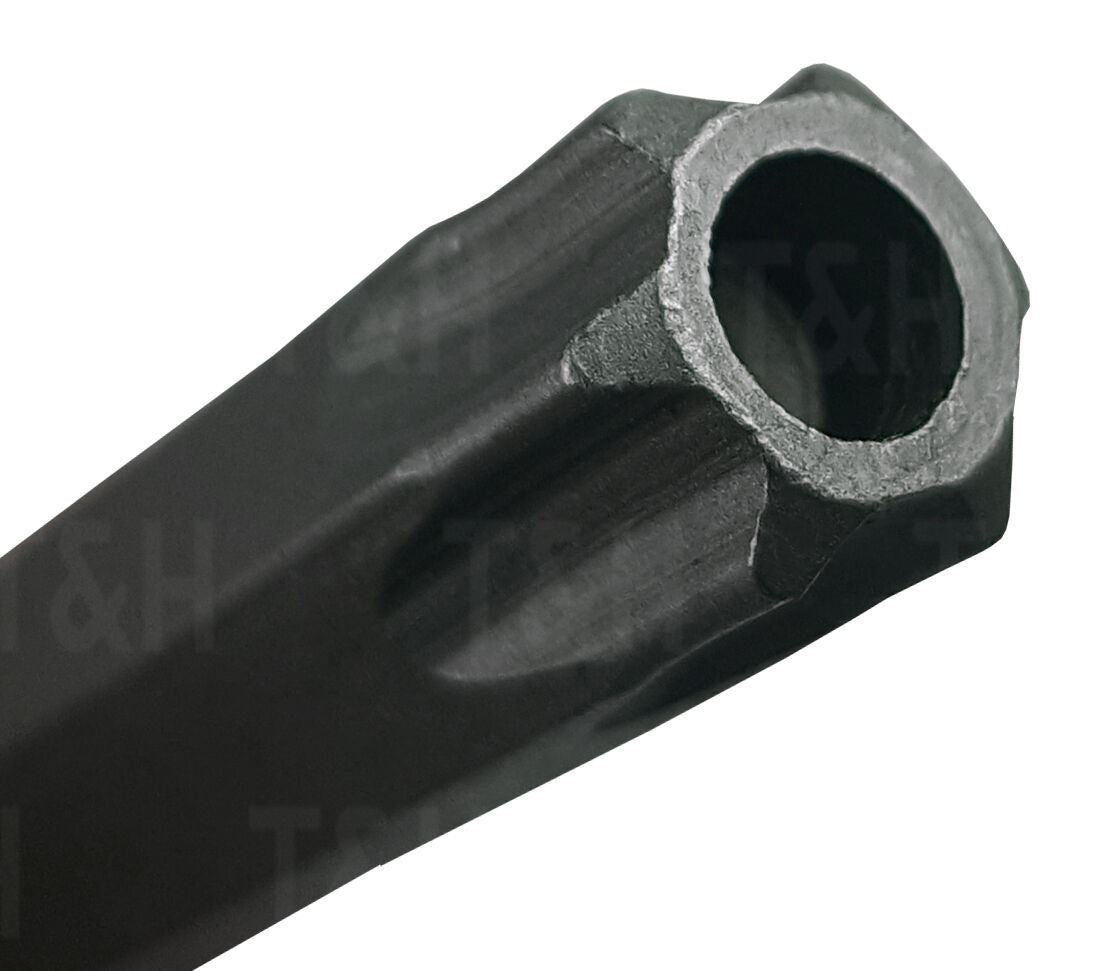 US Pro 8 Piece 3/8" Drive Extra Long Tamperproof Torx Bit Sockets T25 - T60 1373