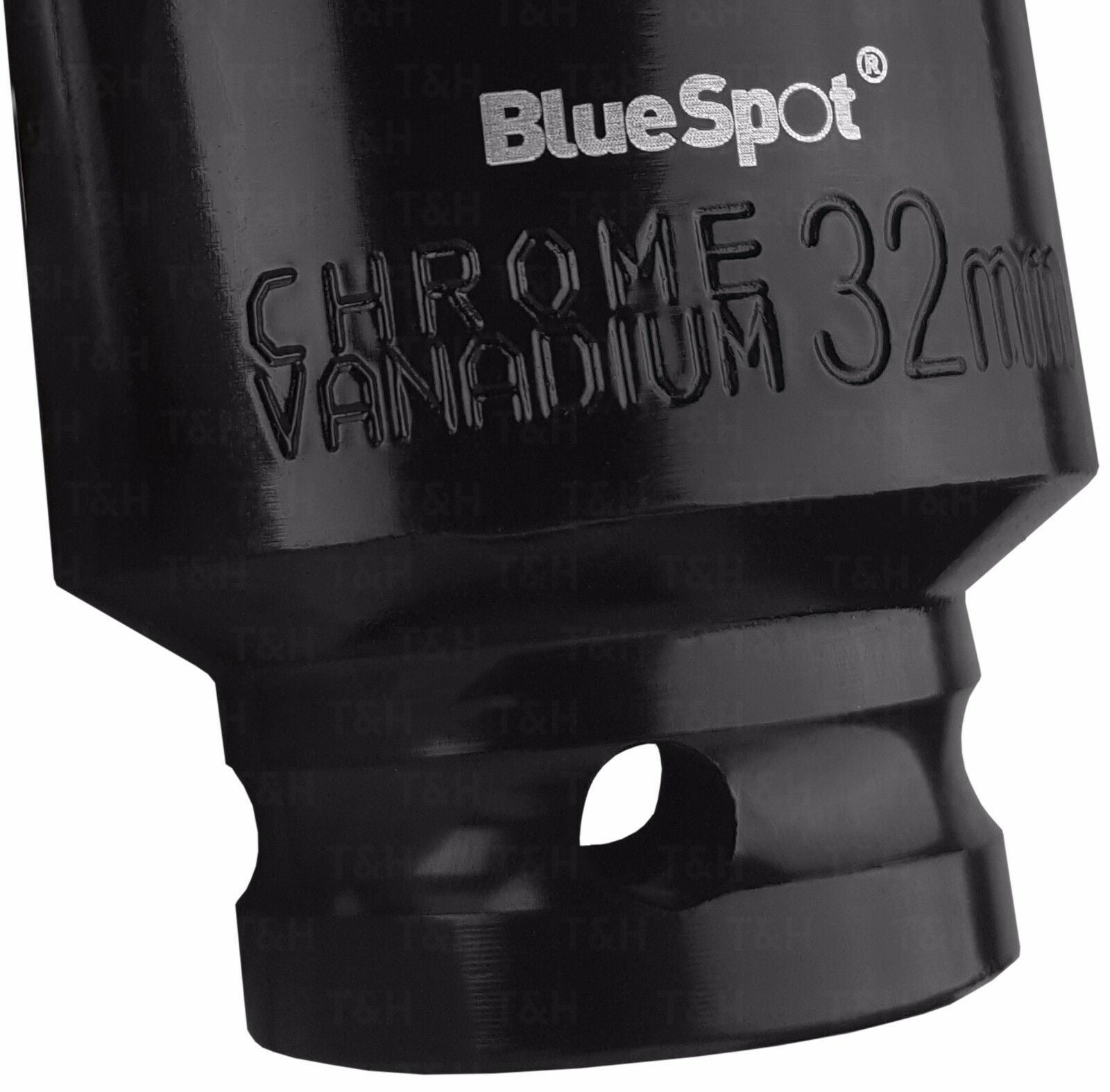 BLUESPOT 13PCS 1/2" DRIVE 6 POINT DEEP IMPACT SOCKETS 13MM - 32MM