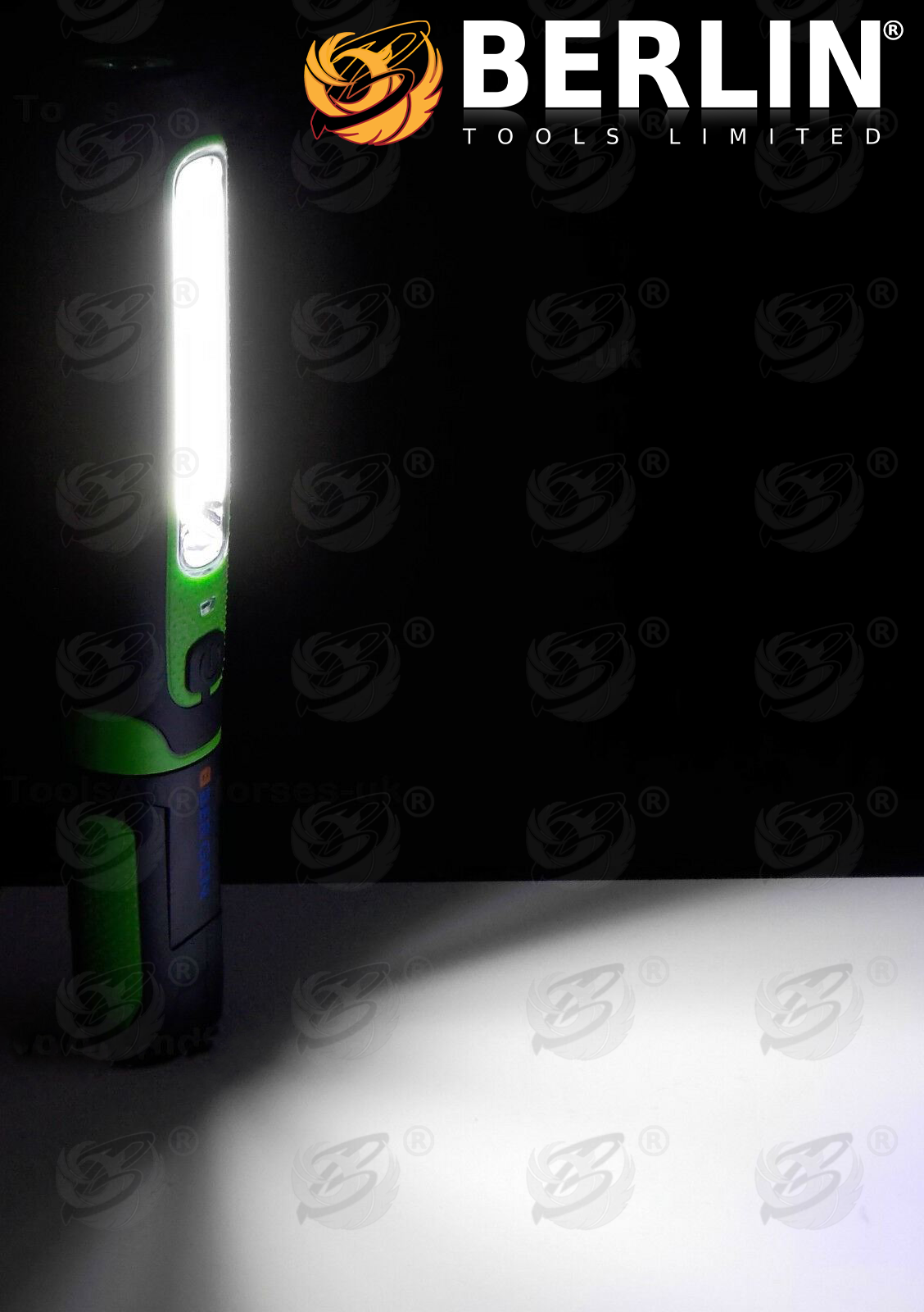 US Pro Rechargeable Li - Ion Cob Led Worklight 5390