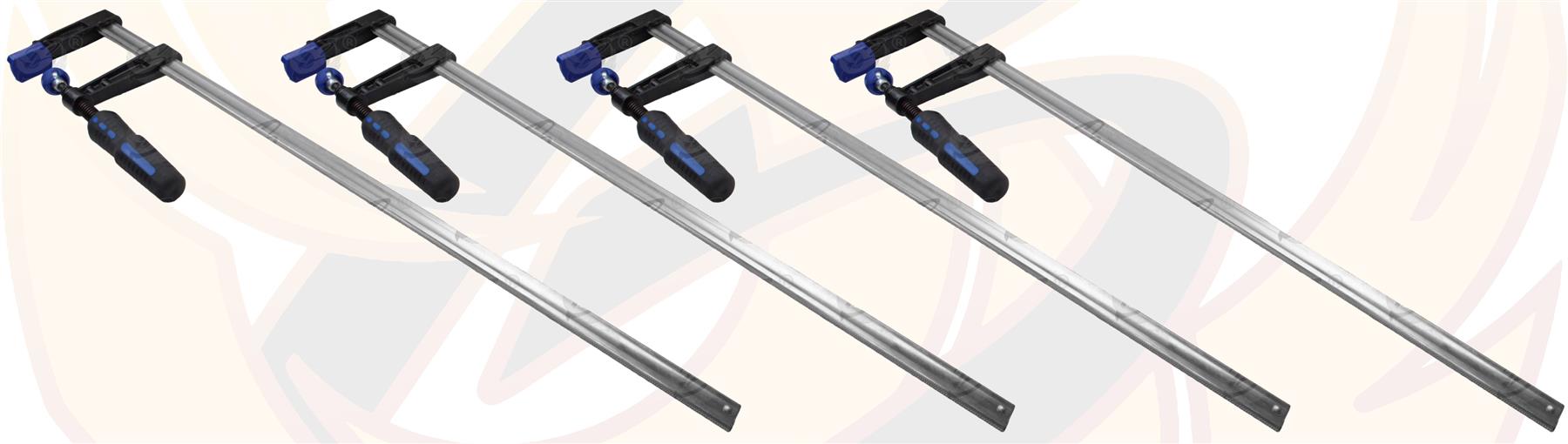 US PRO QUICK SLIDE F CLAMPS 600mm x 80mm ( x 4 )