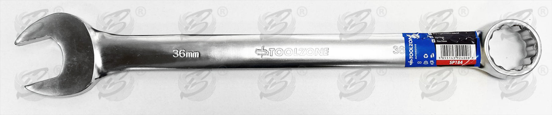 TOOLZONE 36MM JUMBO COMBINATION SPANNER ( SINGLE )