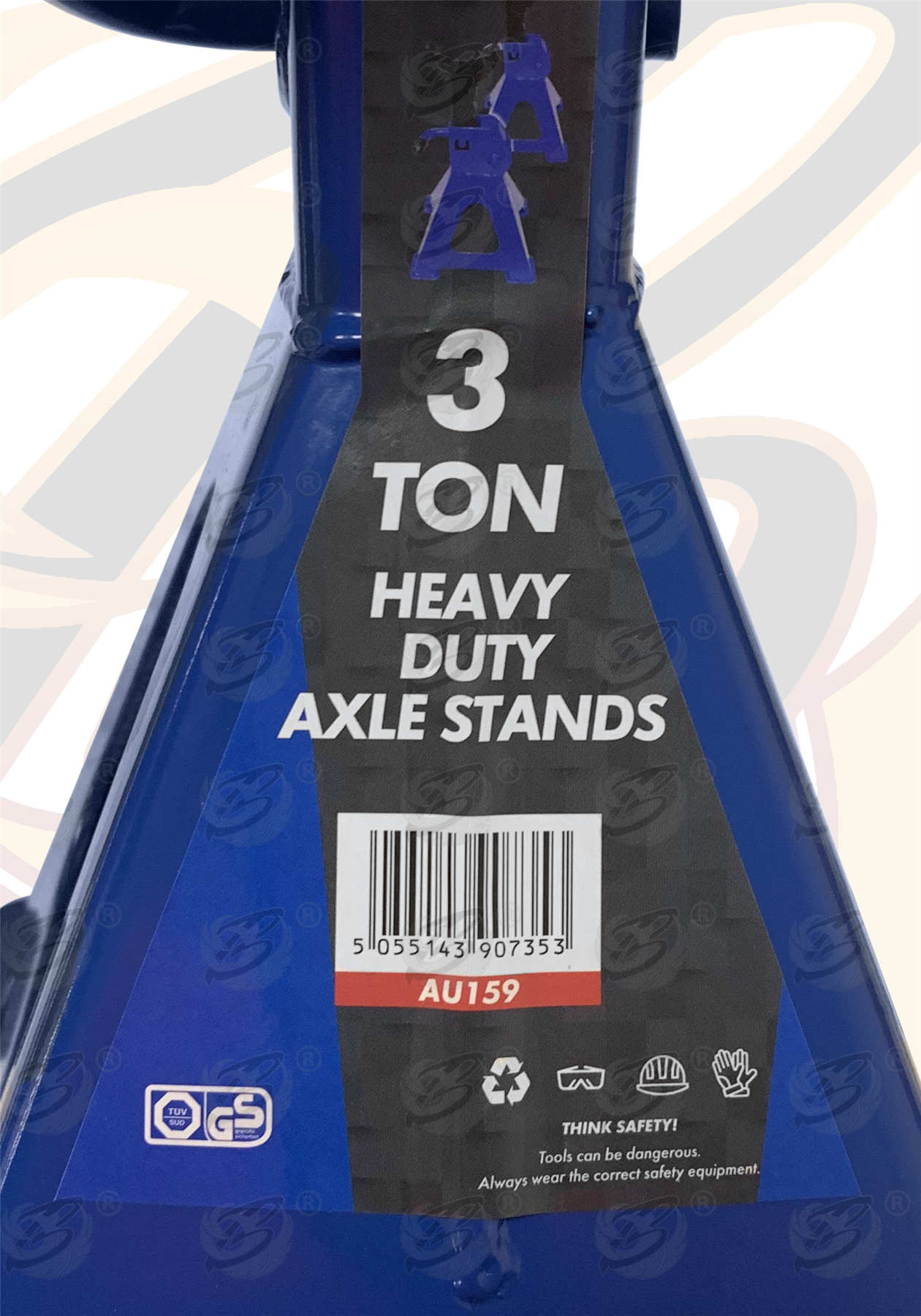Toolzone 3 Ton ( Tonne ) Axle Stands ( Pair ) ( AU159 )