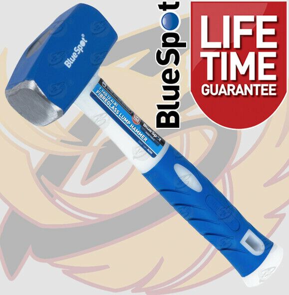 BLUESPOT 1.1KG FIBREGLASS BRICK LUMP HAMMER