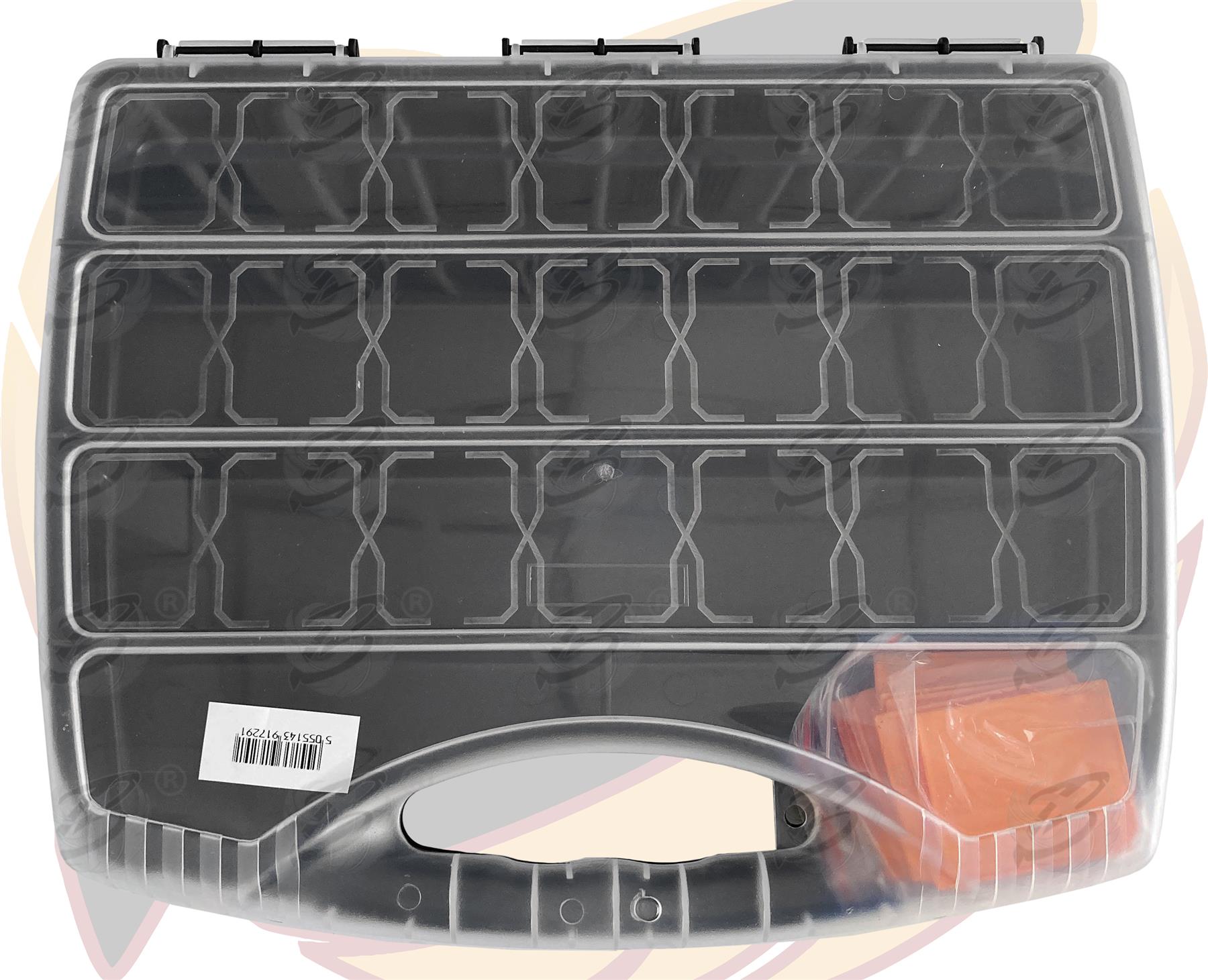Toolzone Diy Organiser 22 Compartments ( 380mm Wide ) ( TB091 ( 380mm ) )
