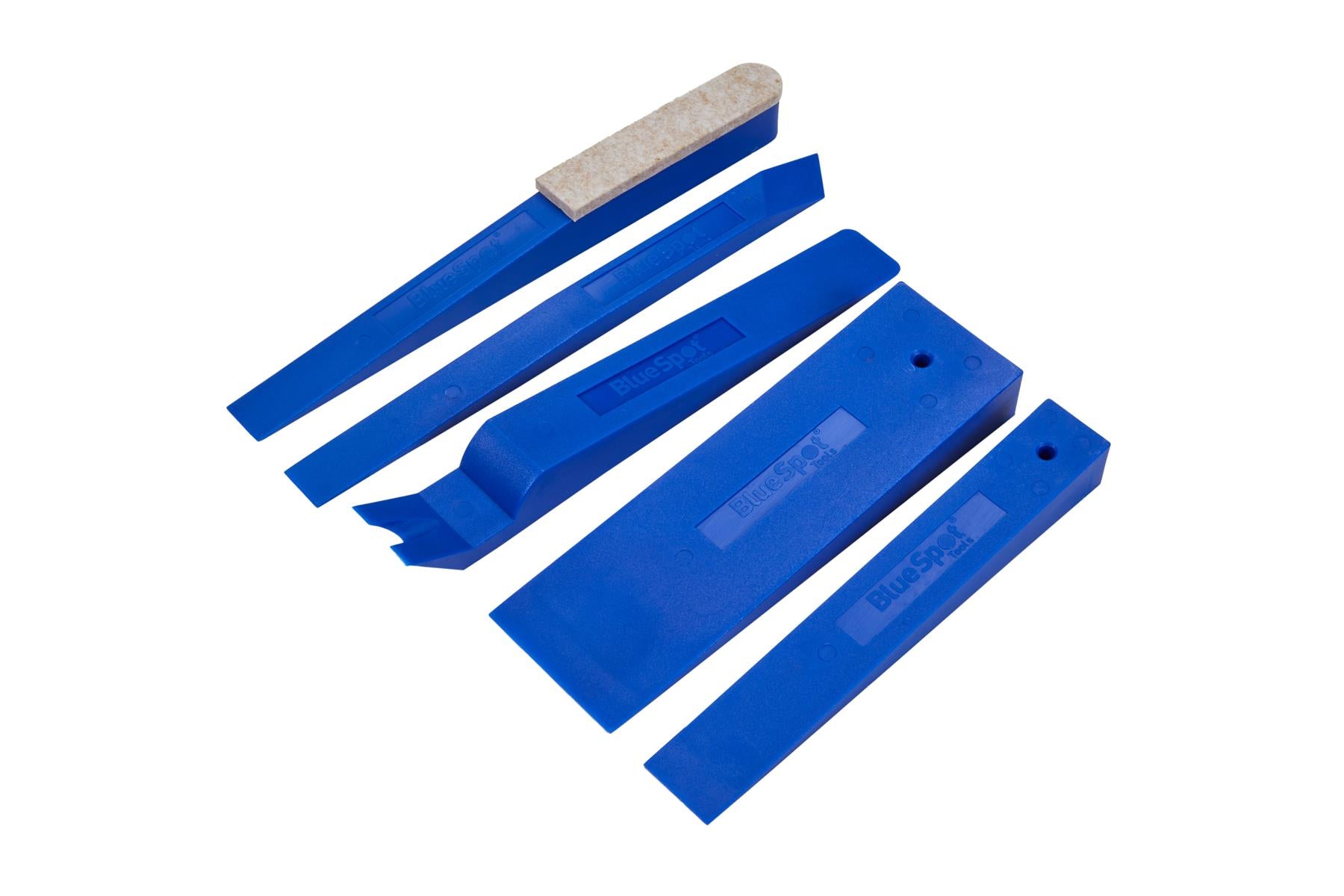 BlueSpot 5 Piece Assorted Assembly Wedge / Trim Remover Set 07999
