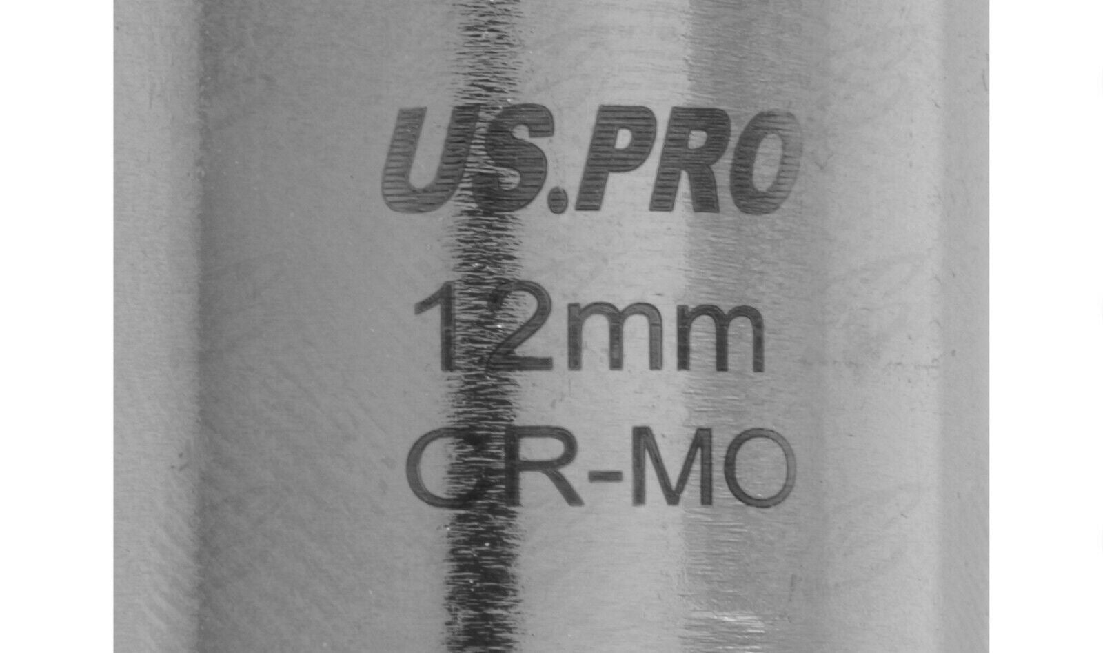 US PRO 4PCS 1/2" DRIVE ROLLER TYPE STUD EXTRACTORS 6MM - 12MM