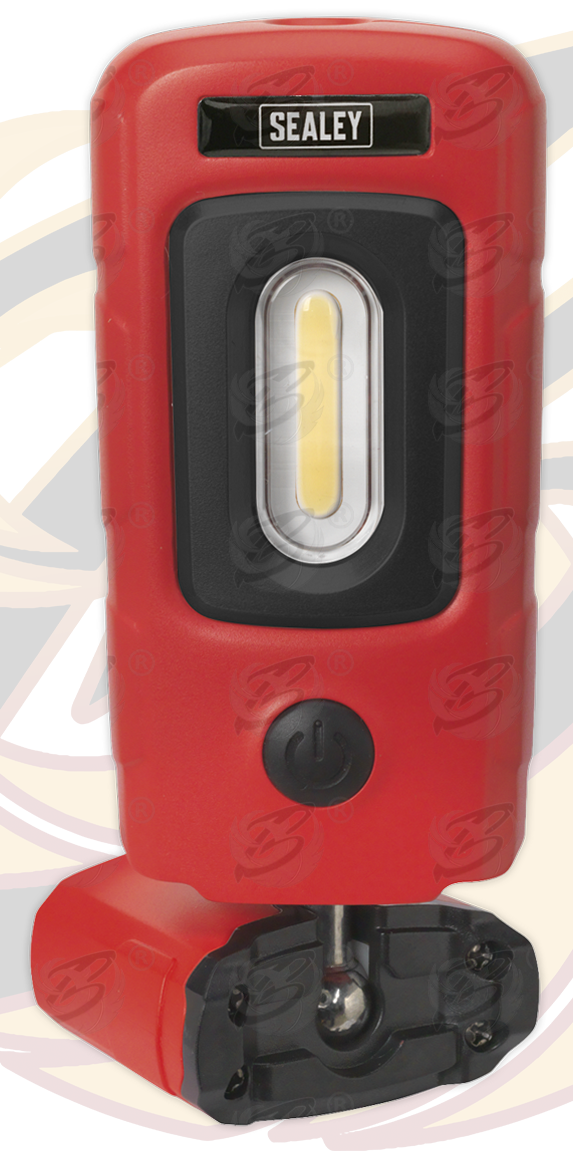 Sealey Rechargeable Cob Led Li - Ion Work Light ( Red ) ( LED3601R )