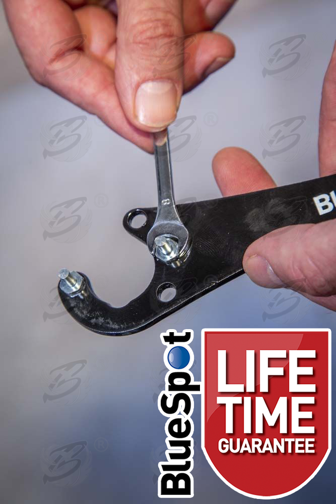 BlueSpot Adjustable Angle Grinder Key ( For 4.5" & 5" & 9" Angle Grinders ) ( 06160 )