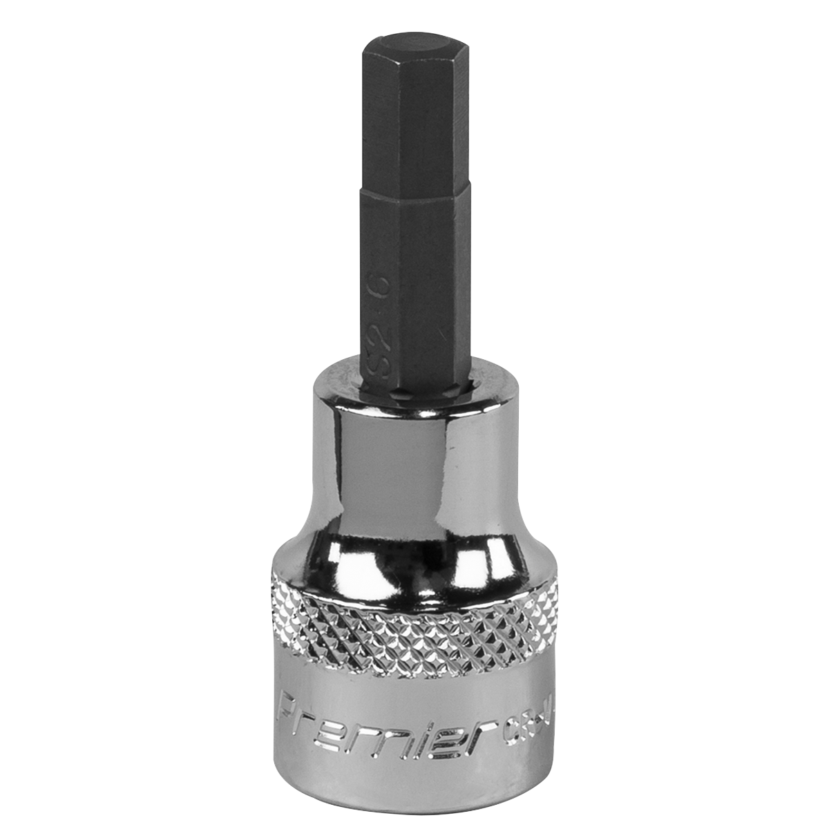 Sealey H6 3/8" Drive Hex Bit Socket ( Single ) With A Manufacturers LifeTime Guarantee SBH009