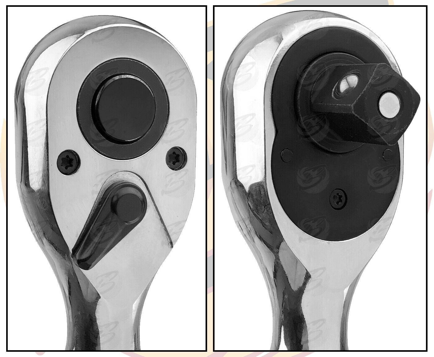 SIEGEN 1/2" DRIVE 72 TOOTH EXTRA LONG RATCHET HANDLE