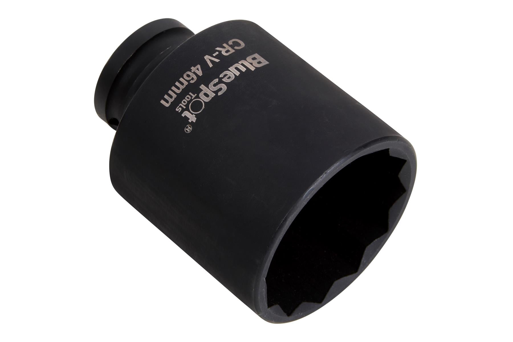 BlueSpot 46mm 1/2" Drive 12 Point Deep Impact Socket 01711