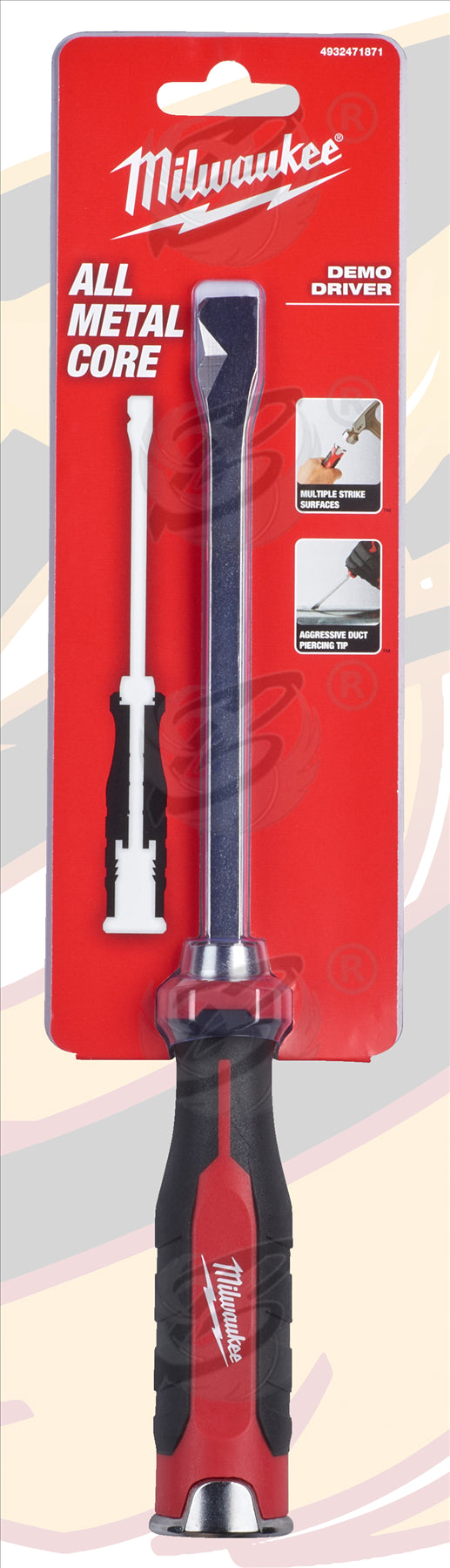 MILWAUKEE ALL METAL DEMOLITION GO THROUGH SCREWDRIVER