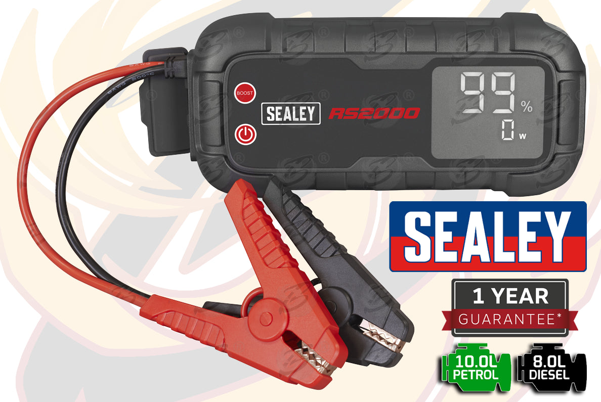 SEALEY 12V 2000A ROADSTART JUMP STARTER POWER PACK