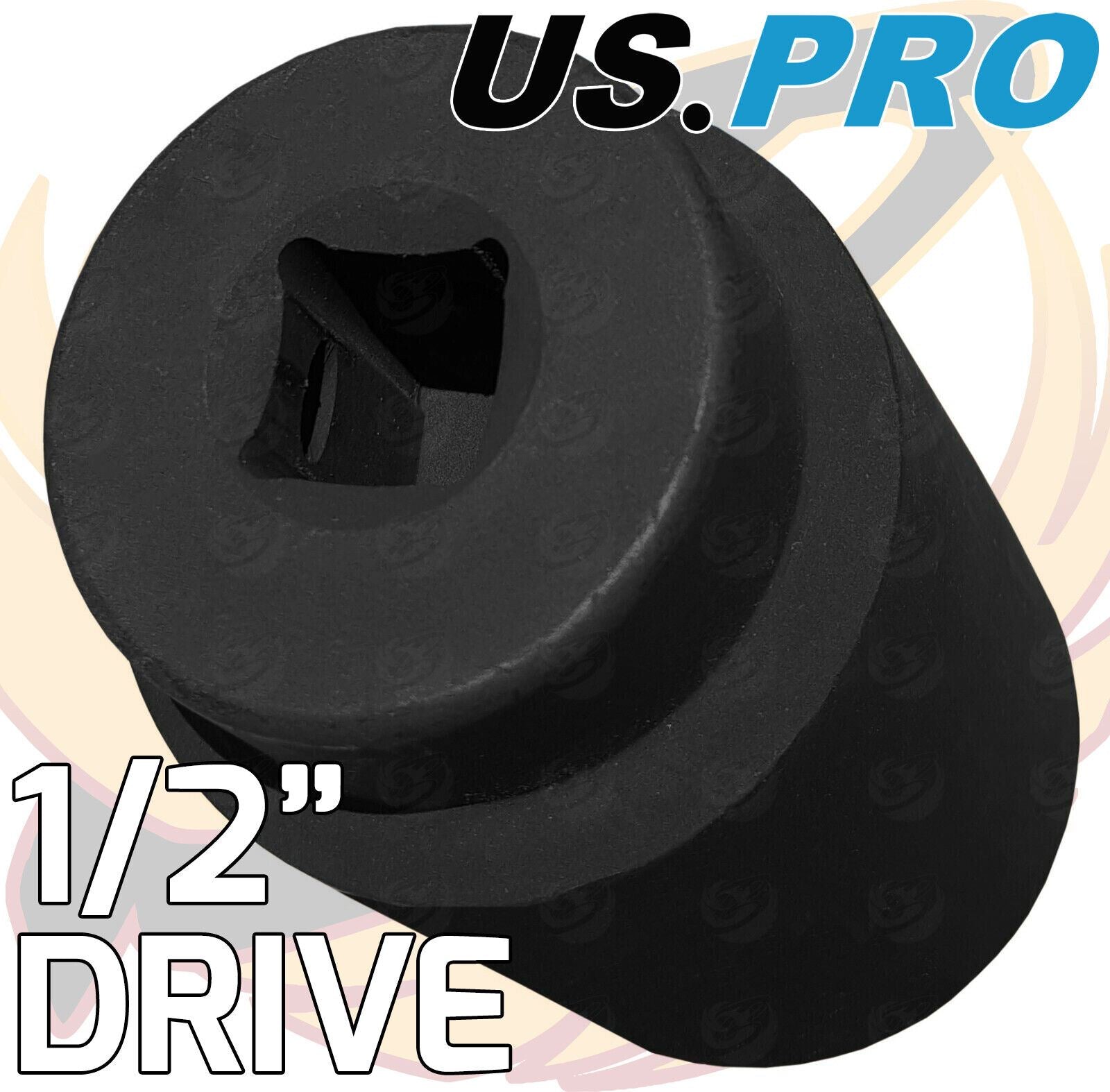 US Pro 33mm 1/2" Drive 12 Point Deep Impact Socket ( Single ) 3484