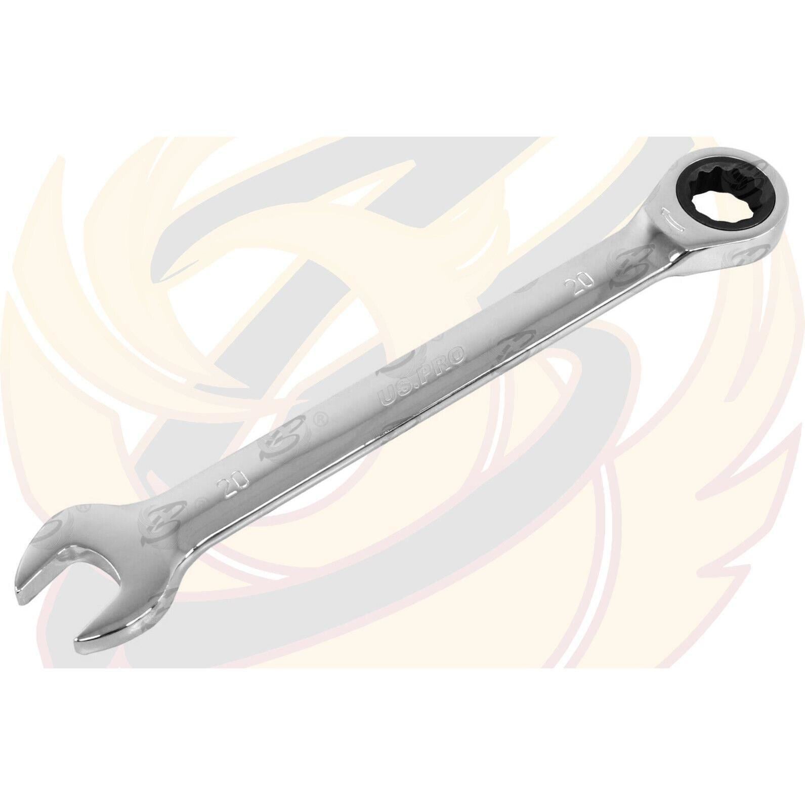 US Pro 20mm 72 Tooth Ratchet Spanner 3581
